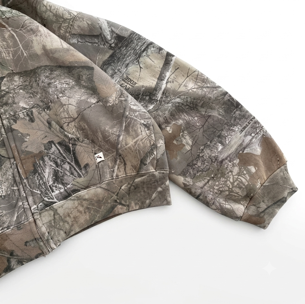 Hoodie Zippé Realtree Camo Y2K