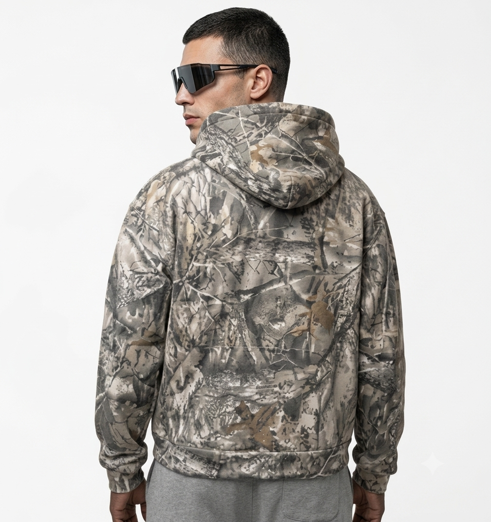 Hoodie Zippé Realtree Camo Y2K