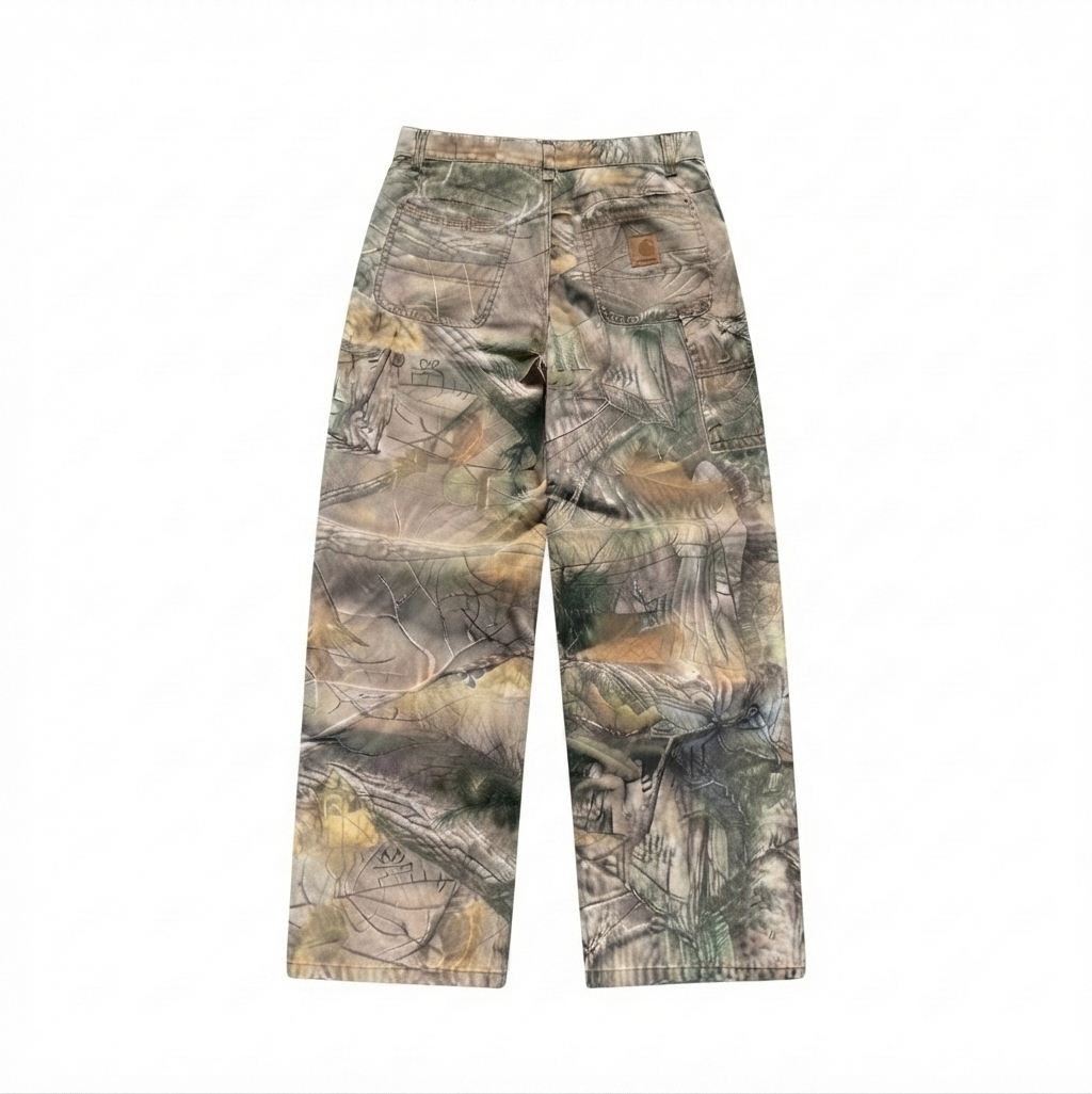 Jean Baggy Camouflage Y2K