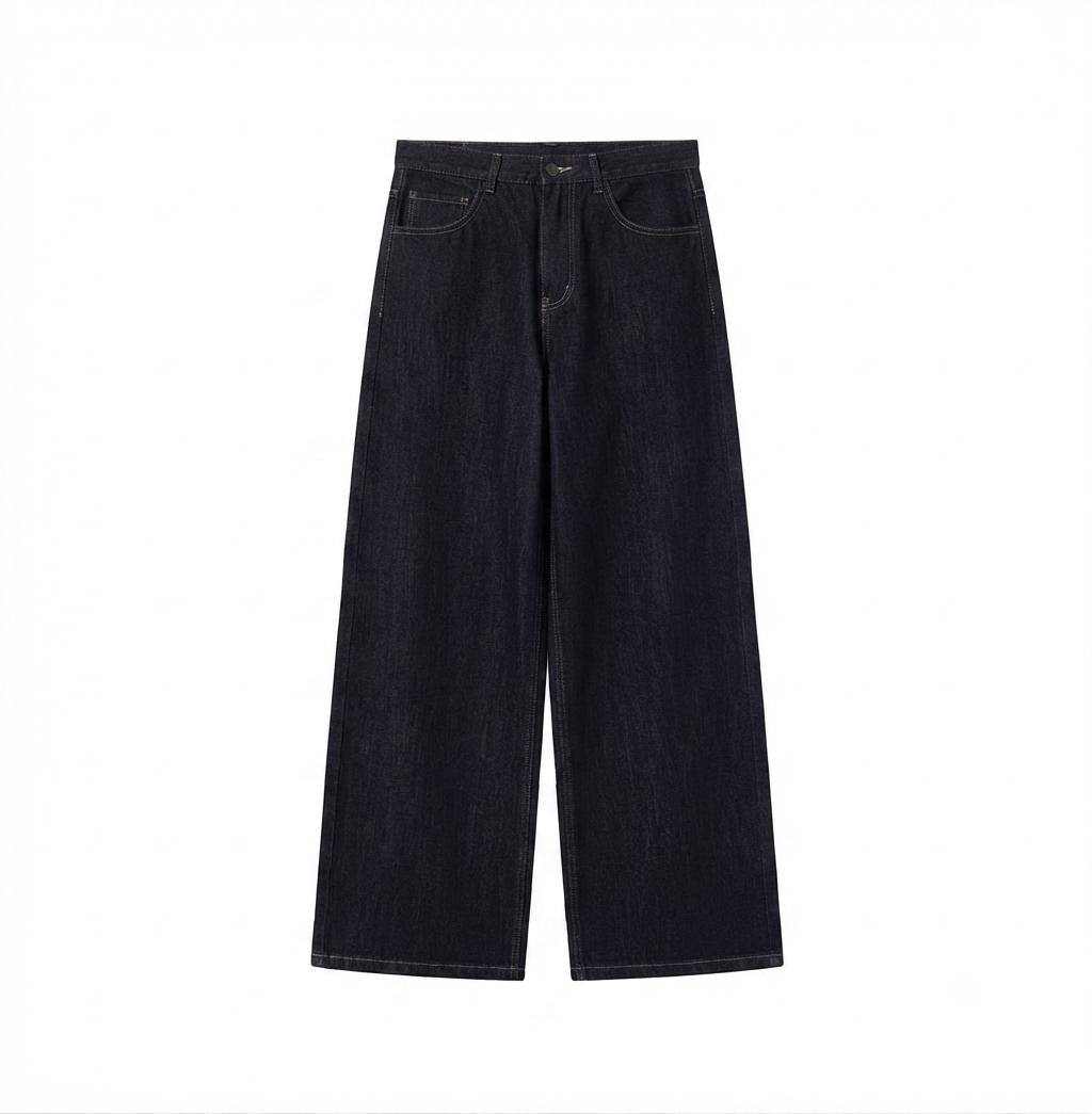 Jean Baggy Ample Streetwear – Coupe Large & Effet Tombé Parfait